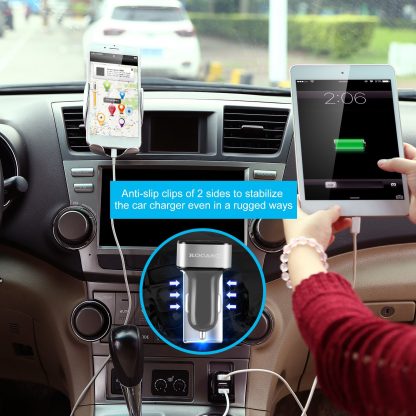 1Pc 3Port USB Car Charger  30W 5.5A For IOS Phone 16 15 14 And More - Image 9