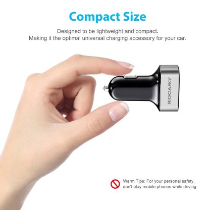 1Pc 3Port USB Car Charger  30W 5.5A For IOS Phone 16 15 14 And More - Image 7