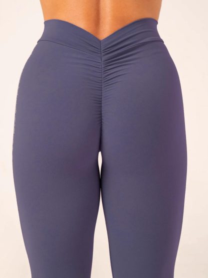 High Waist Yoga Pants For Women, Seamless, Scrunch Butt, Elastic, Ultra-Soft Comfort Fit, Solid Color Sports Leggings - Image 8