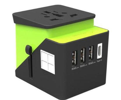 3 USB  1 Typc C International Power Adapter For Europe, UK, China, Australia, Japan And More 200 Countries - Image 4