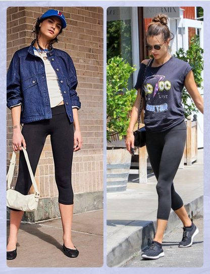 Yoga Pants - Cropped High-waisted Diagonal Pockets To Tuck The Abdomen Solid Color Dark Gray - Image 2