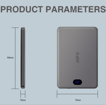 Adaptable To The Whole Scene With Magnetic Wireless Power Bank, A Savior For Travel And Office, Magnetic Charging In Seconds, Portable, Small And Large Capacity - Image 8
