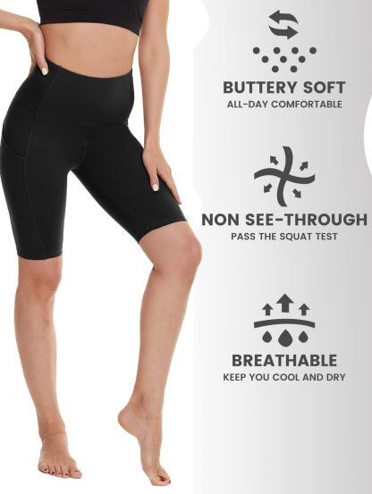 Yoga Pants - 5 Minutes High Waist 3 Pairs Of Black, Black Tie-dye, Dark Gray - Image 5