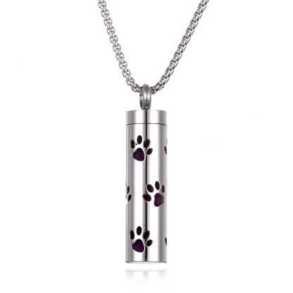 Aromatherapy Pendant Perfume Bottle Essential Oil Titanium Steel - Image 10