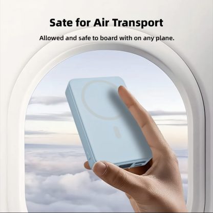 Power Bank Magnetic Portable Wireless FastCharger 10000mAh Type - C Cable LEDDisplay 22.5W PD Fast Charging LightingMag-Safe Battery Pack For IPhone15 14 13 12 Mini Pro Pro Max Devices Digital - Image 9