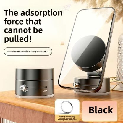 Vacuum Magnetic Bracket -360 Degree Rotation, Multi-scene Application, Easy Adsorption, Car, Home, Office Must-have - Image 2