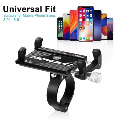 Aluminum Motorcycle Bike Bicycle Holder Mount Handlebar For Cell Phone GPS US - Image 10