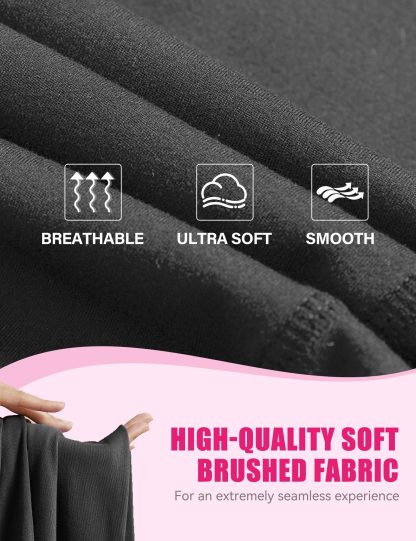 Yoga Pants - Cropped High-waisted Diagonal Pockets 3 Polyester Double Grinding Black, Polyester Double Grinding Burgundy, Polyester Double Grinding Numbing Skin - Image 2