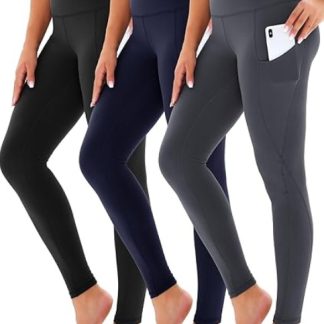 Yoga Pants - Cropped High-waisted Oblique Pockets, 3 Pieces Of Polyester Double Grinding, Black Polyester Double Grinding, Green Polyester Double Grinding, Dark Gray