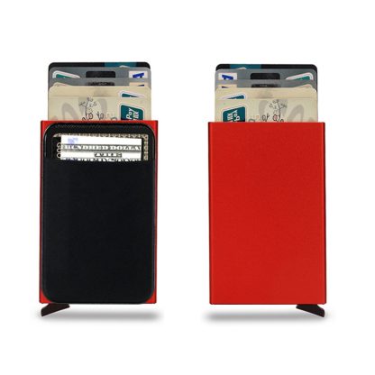 Metal Credit Card Holder Smart Wallet - Image 2