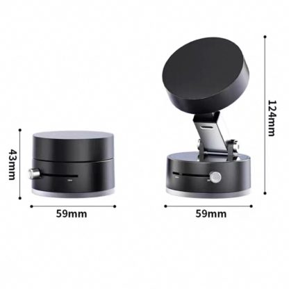 Vacuum Magnetic Bracket -360 Degree Rotation, Multi-scene Application, Easy Adsorption, Car, Home, Office Must-have - Image 6
