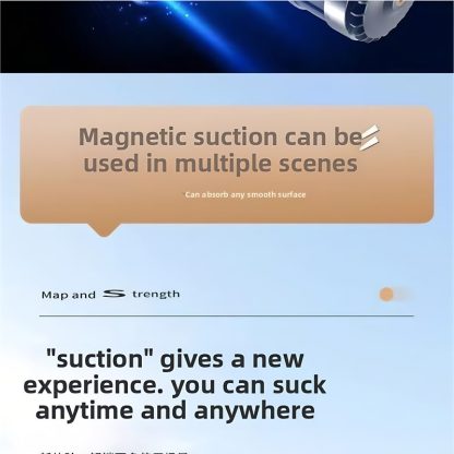 Vacuum Magnetic Bracket -360 Degree Rotation, Multi-scene Application, Easy Adsorption, Car, Home, Office Must-have - Image 3