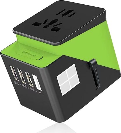 3 USB  1 Typc C International Power Adapter For Europe, UK, China, Australia, Japan And More 200 Countries - Image 7