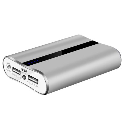 1Pc 12000mAh Portable Charger With Dual USB 3.1A Output Power Bank Ultra-Compact External Battery Pack Fast Charging - Image 3