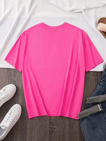 Car - Printed Round Neck Vest - Casual And Loose - Daily Wear - Women's Clothing - Image 3