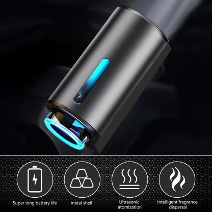 Car Air Fresheners Natural French Perfume Lasts 45 Days, Portable Waterless Car Diffuser Air Freshener Car Aromatherapy Diffuser, Adjust Concentration Scent - Image 6
