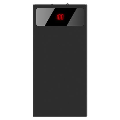 1Pc 20000mAh Power Bank Ultra-thin Phone Charger Dual USB Port Flashlight Battery Remain Display - Image 8